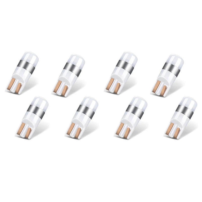 

8X ОШИБКА T10 лампочка Canbus 3030 Smd светодиодная парковочная лампа ярко-белая 6000K