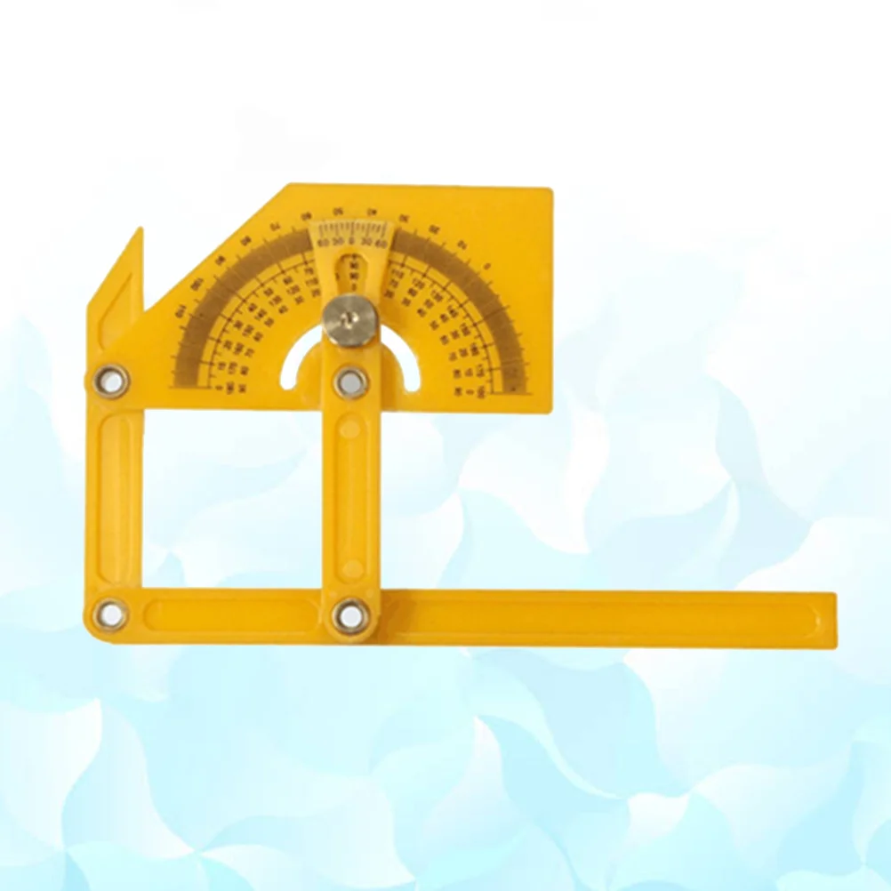 

ABS Foldable Multi Angle Ruler Template Tool 4 Folding Flexible Measuring Instrument Tile Measuring Indoor Outdoor Tool Ruler
