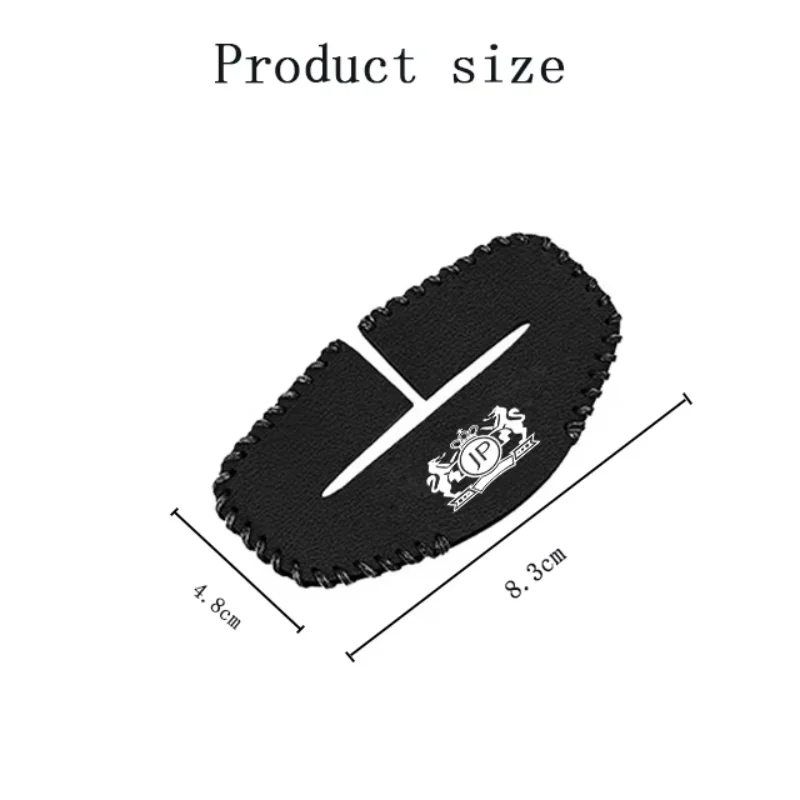 2pcs PU Leather Car Seat Belt Buckle Clip Cover Protector Anti-Scratch Case For VIP JP JUNCTION PRODUCE