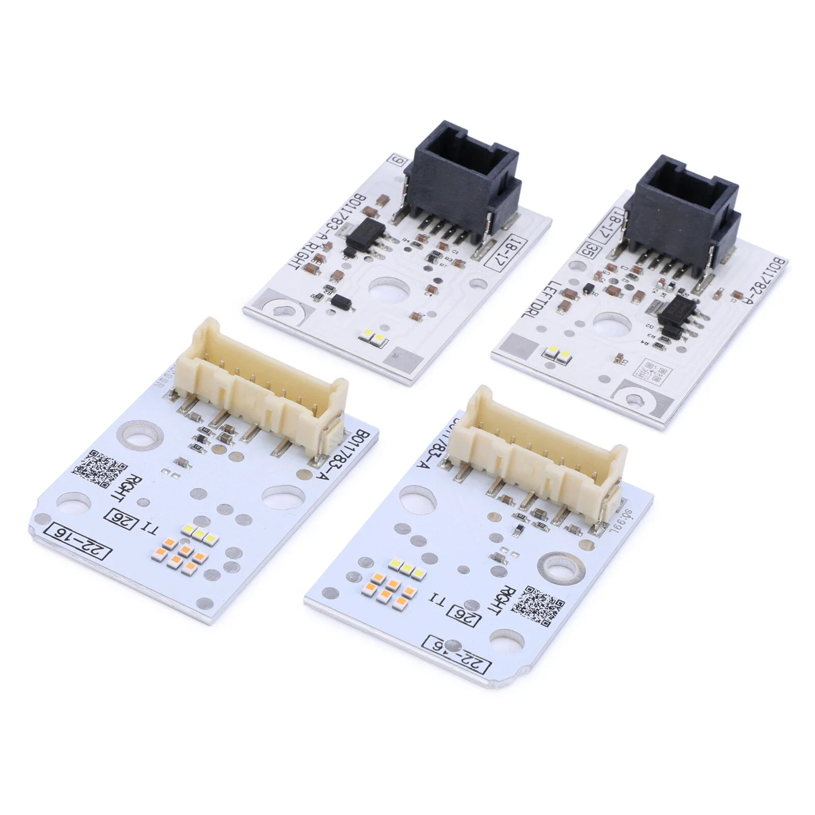 2017 2018 2019 2020 아우디 A3 S3 RS3 풀 LED 헤드라이트 주간 주행등 모듈용 비-RGB DRL LED 보드 (레드 블루)