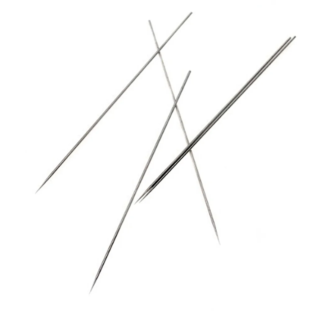에어 브러시 깍지 팁 교체용 스테인레스 스틸 바늘 교체, 03mm, 5 개