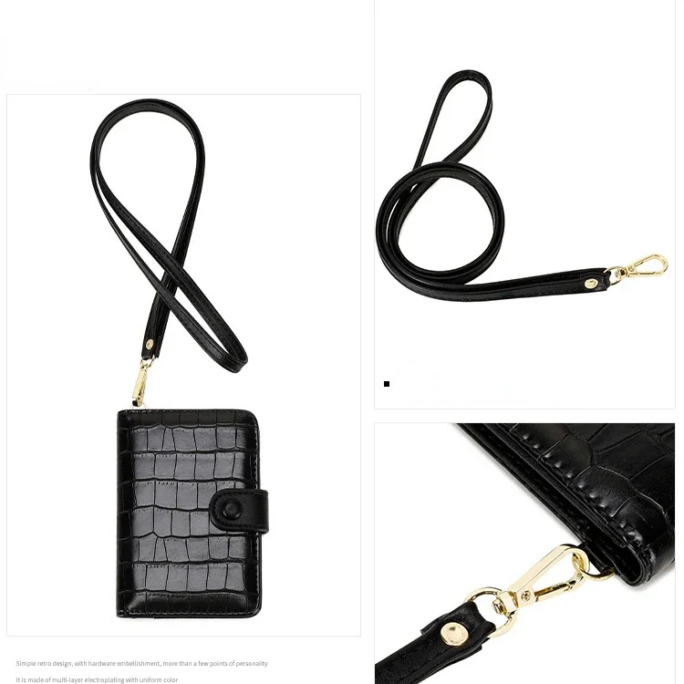 Passport Holder Passport Holder with Neck Lanyard Card Holders Travel Passport Cover RFID Blocking Wallet for Men and Women