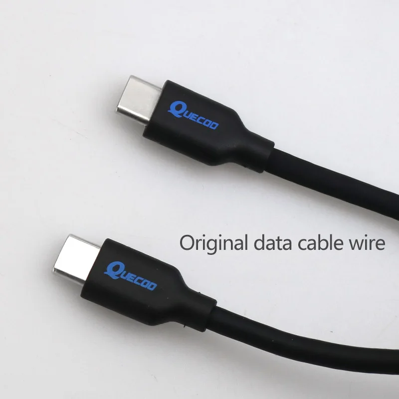 USB Type C to Type-C 100W PD Emulator Trigger Power Cord Charging Cable Converter Wire 1m for TS101 T85 GD300 Soldering Iron usb c c charging cable