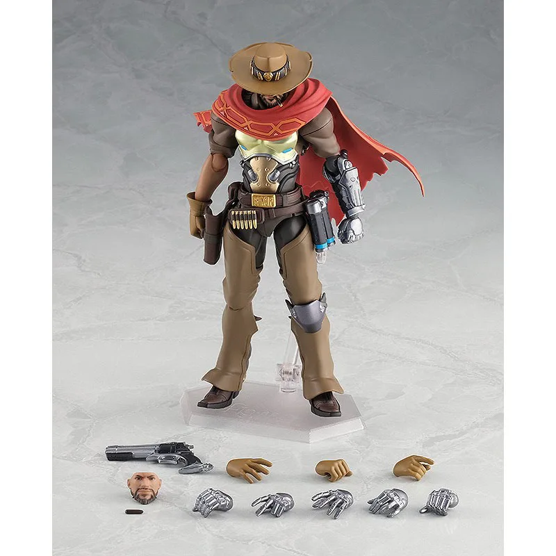 figma 438 マクリー　OVERWATCH フィギュア　キャスディ 100% Original Max Factory Figma 438 Cole Cassidy Overwatch