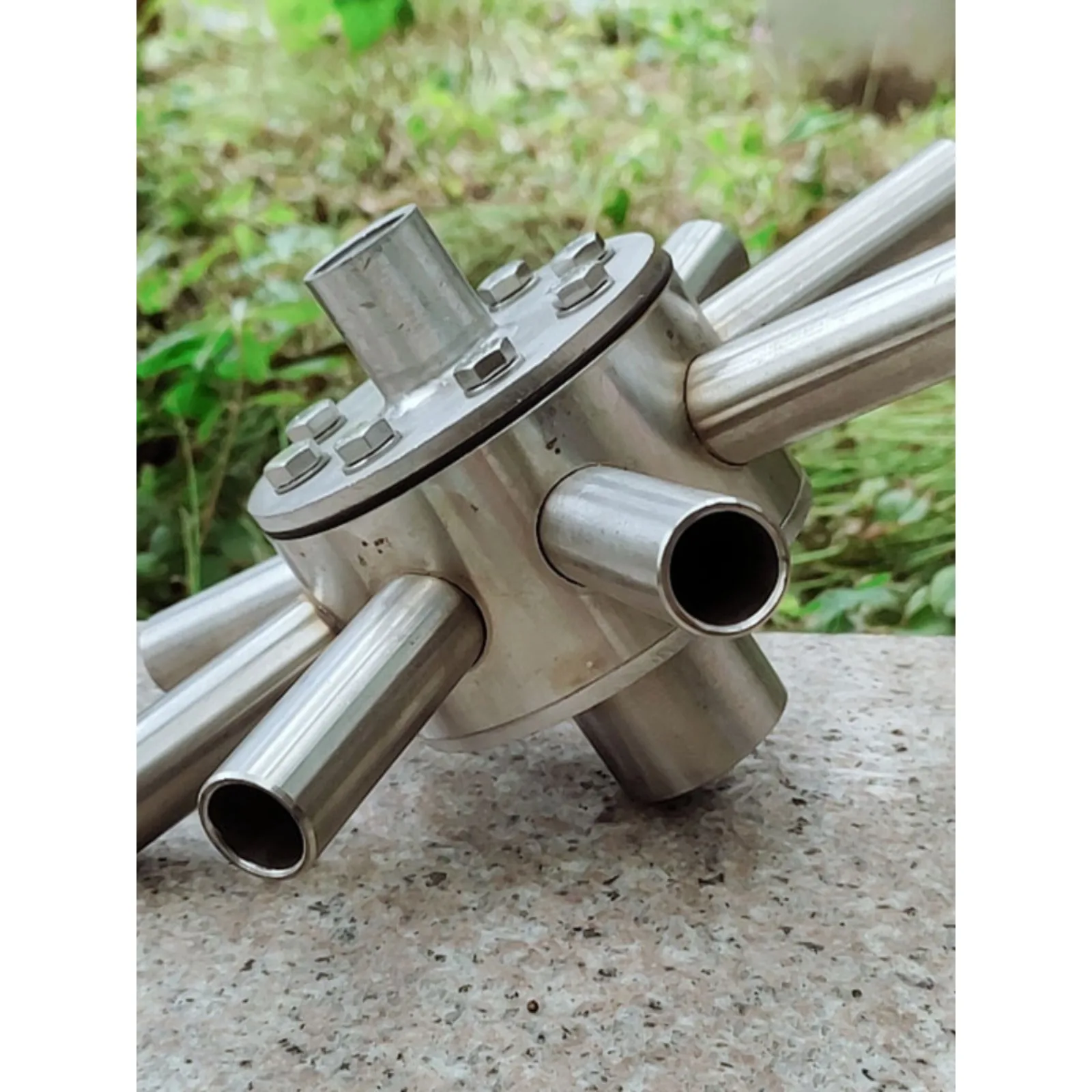 

Sewage Treatment Equipment Eight Claw TJ Type Stainless Steel Air Flotation Dissolved Gas Release Device Release Head