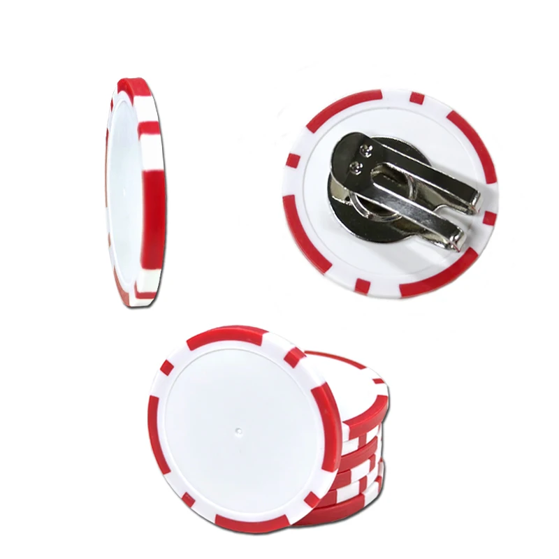 Description Picture 6 of itemGolf Ball Marker Position Golf Cap Clip Markers Tool 7 Color Wear-Resistant and Drop-Resistant Golf Marker Supplies