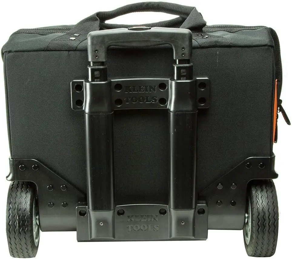 

Klein Tools Tool Storage Bundle with Rolling Tool Bag, Multi-Bit Screwdriver/Nut Driver and Accessories