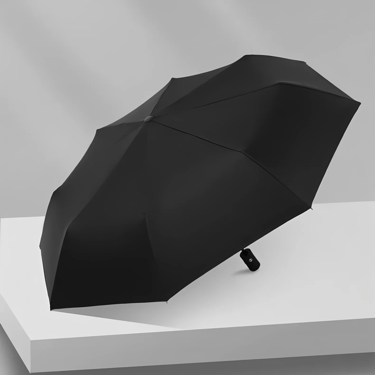 Automatic Umbrella Eight Bone Vinyl Sunshine And Rain Dual-purpose Sunshade UV Rays Automatic Folding