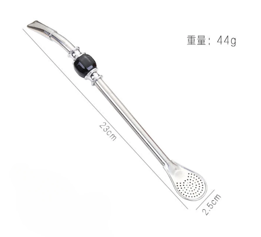 Stainless Steel straws Yerba Mate Bombilla Tea Gourd reusable Straws Filtered Spoon Straw Drink bombilla Drinking