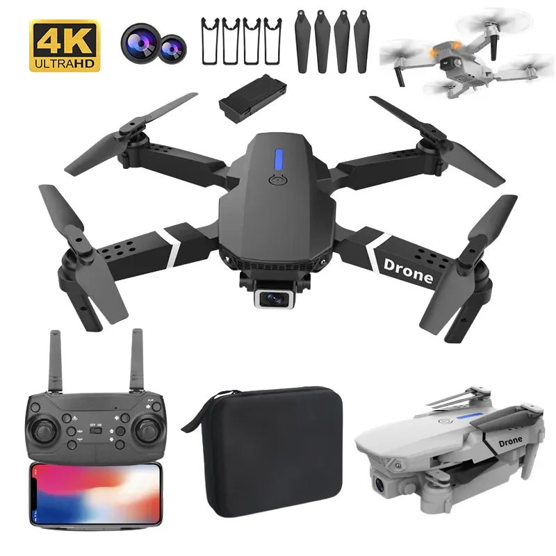 E88 Professional Drone With Wide Angle HD 4K Camera Height Hold Mode  quadcopter mini drone 4K single camera - AliExpress