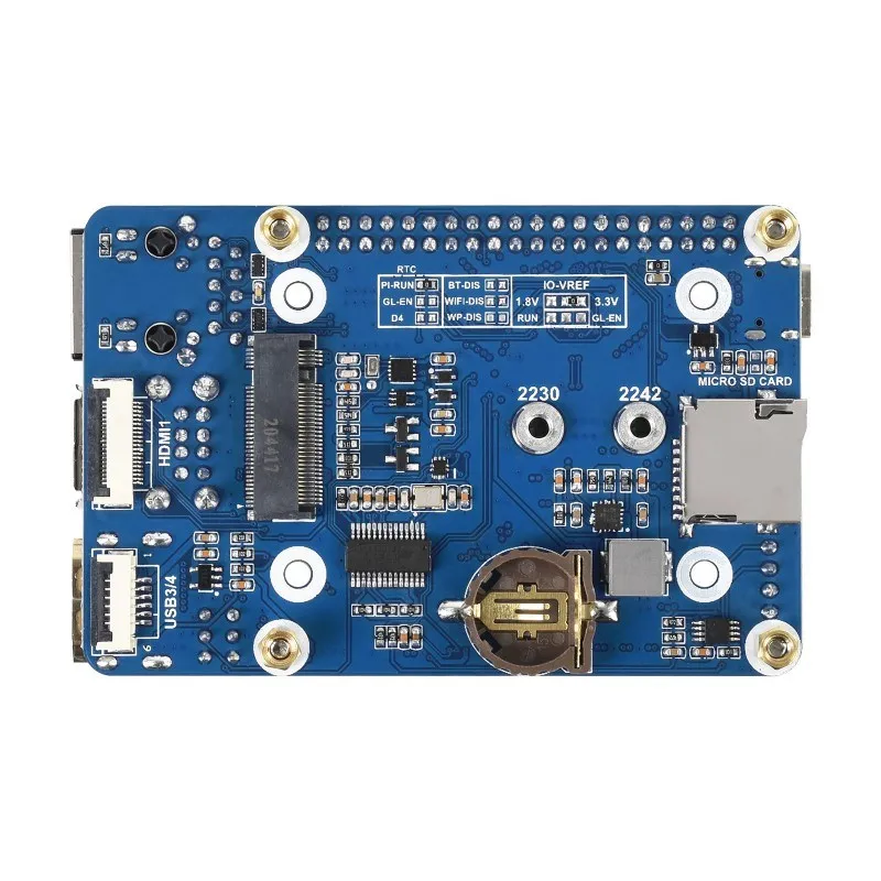   ǻƮ  4 ̴Ϻ̽  (B) º Ŀ, CSI/DSI/RTC//USB/RJ45 ⰡƮ ̴/M.2  CM4 
