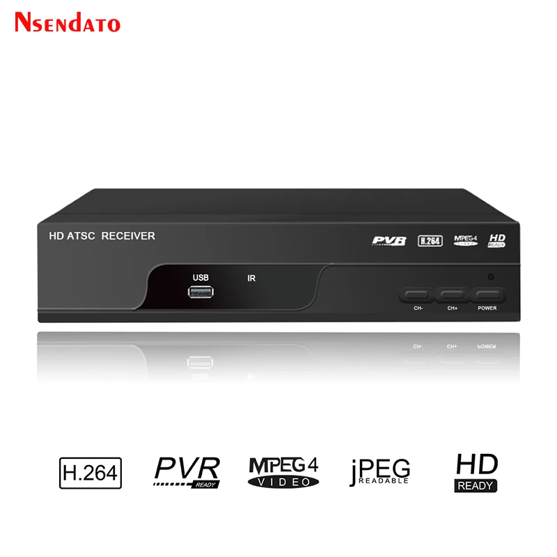 DigitalATSCTVTunerTVSignalConverterSatelliteReceiverBoxFull