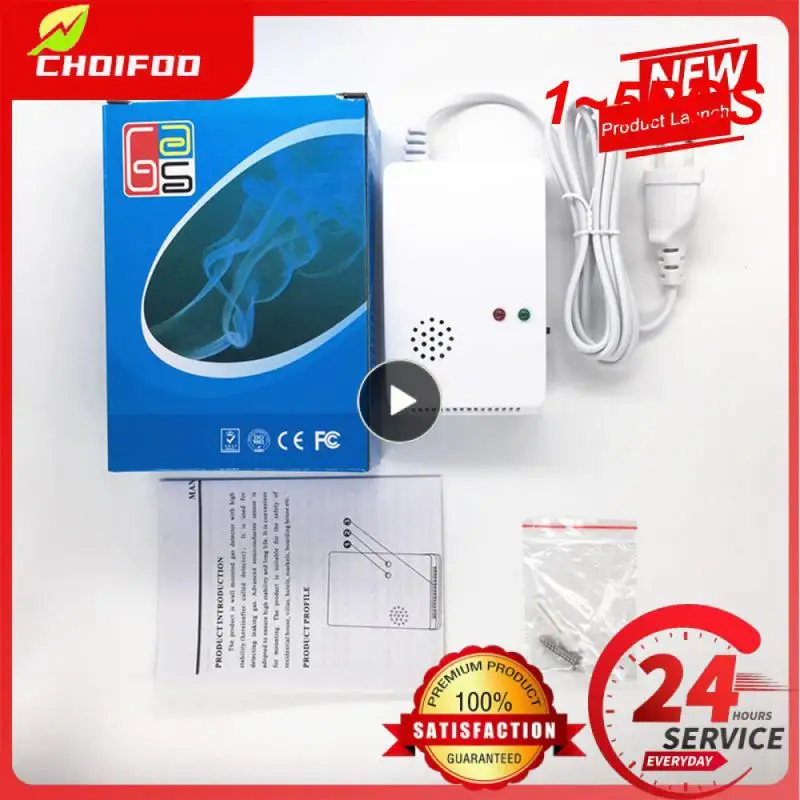 

1~5PCS Independent Carbon Monoxide Detector, Gas Detector,Gas Alarm Sensor Methane Propane ,Gas leak Detector ,EU Plug LCD