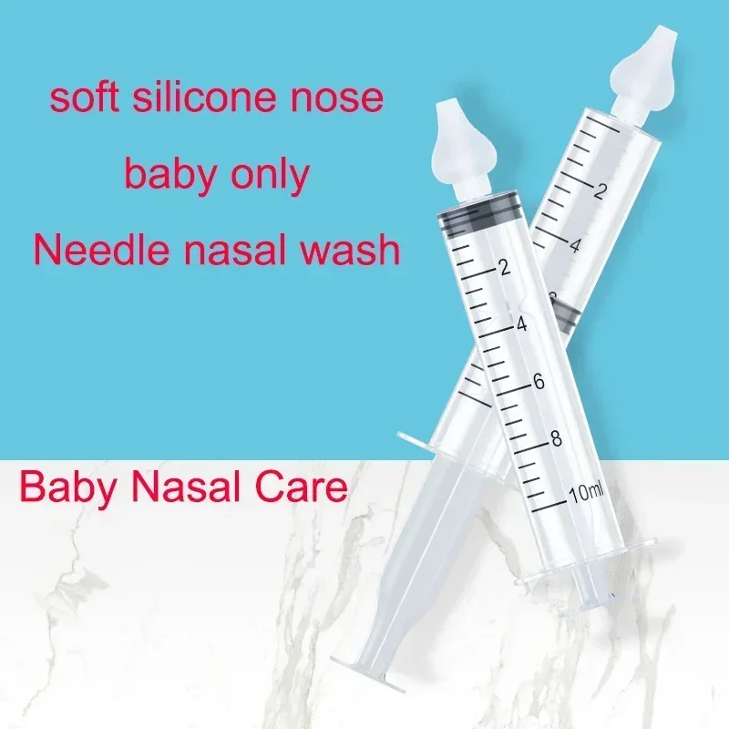 Babi Nose Cleaner Rhinitis Nasal Washer Needle Tube Baby Nasal Aspirator Cleaner Syringe Baby Nose Washing for Children