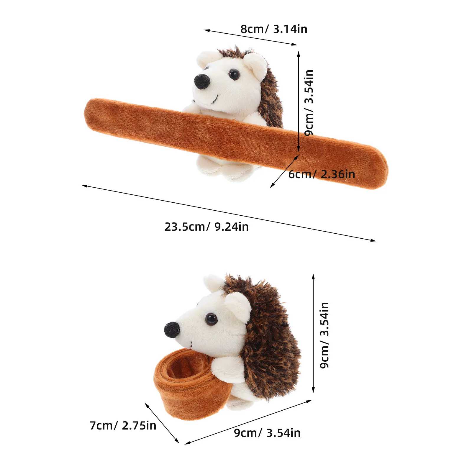 2개입 손목 핀 쿠션 슬랩 팔찌 고슴도치 패턴 바느질 핀 홀더 고밀도 충전 바늘 안전 핀쿠션 밴드
