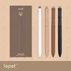 Lopet Kawaii New Neutral Pen Caneta Rotating Out of Core Stationery 0.5mm Black ink Signature Pens School Office Writing Tool ﻿ 6