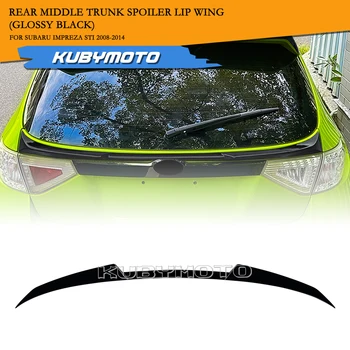 Auto Centrale Spoiler Tronco Coperchio Posteriore Ala Centro Labbro Per Subaru Impreza GRB WRX STI Hatchback 2008-2014