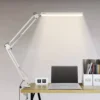 LED Desk Lamp With Clip, Desk Lamp With Eye Care, Office Light With Adjustable Brightness  3 Lighting Modes, 10 Brightness 1