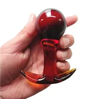 40mm Glas Butt Plug Anal Perlen Für Frauen Dildos Vaginal Ball Männer Prostata-massagegerät Weibliche Masturbator Sex Spielzeug Erotische produkte 3