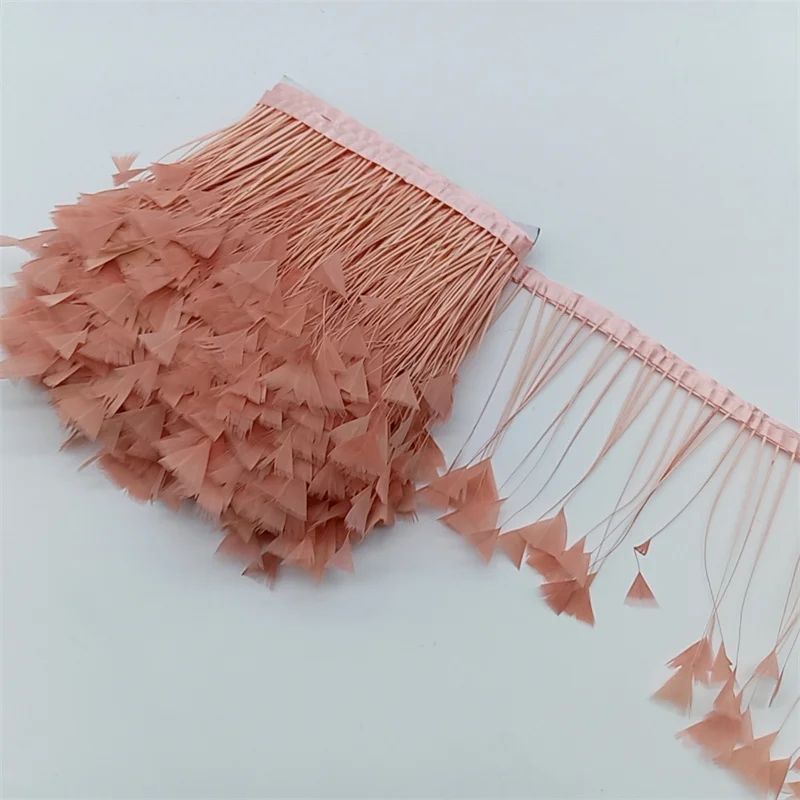 Shell Pink feathers