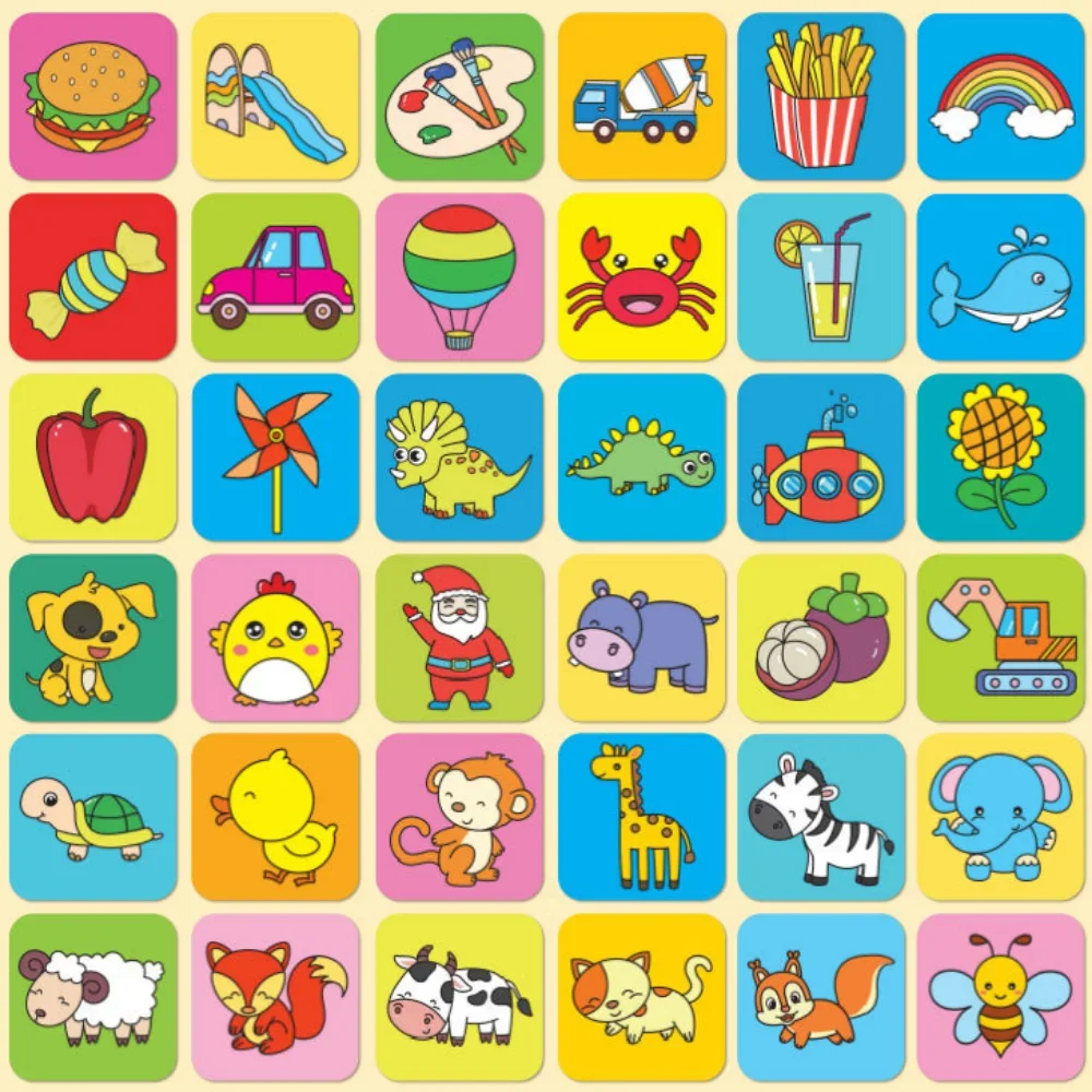 Educational Toys Montessori Toys Early Education Toys Baby Montessori Visual Stimulation Card Toy Black and White Cards