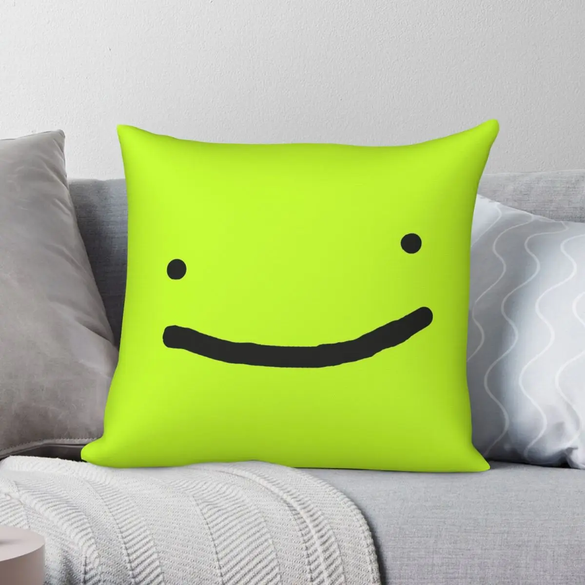 

Dream Team Smp All Members Smile Square Pillowcase Polyester Linen Velvet Printed Zip Decor Home Cushion Cover 45x45