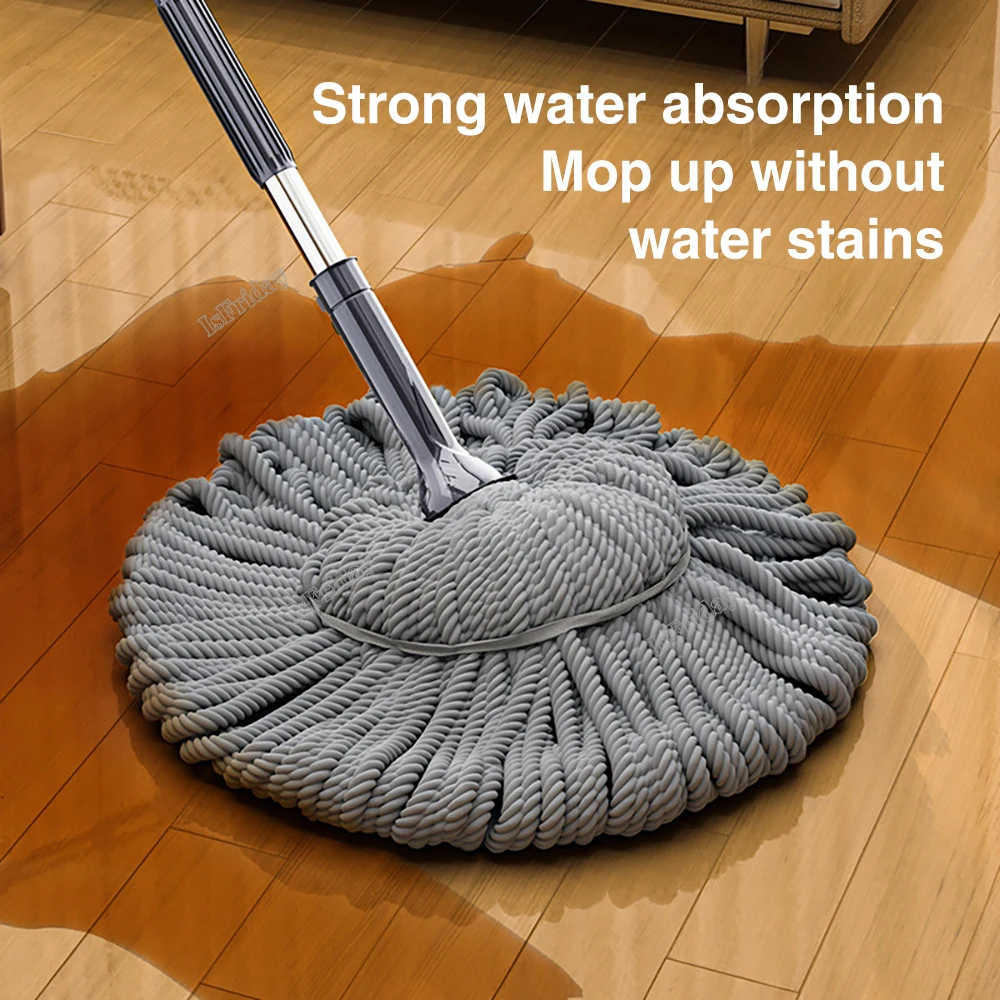 Rotating Self Rotating Water Mop New No Hand Washing Mop Household Mop Floor Cleaning Mop Lazy Person Mop Floor Cleaning Tools