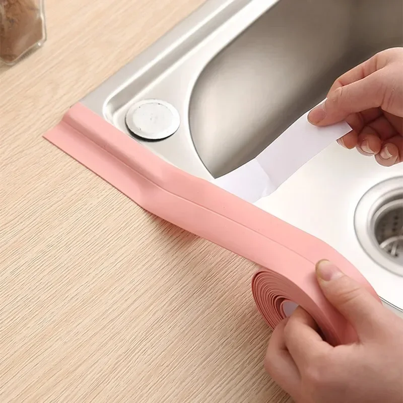 Shower Tanks Room Decor Kitchen Home Decoration Self-adhesive Waterproof 320cm Bathtub Caulk Sealing Tape Wall Sticker Bathroom