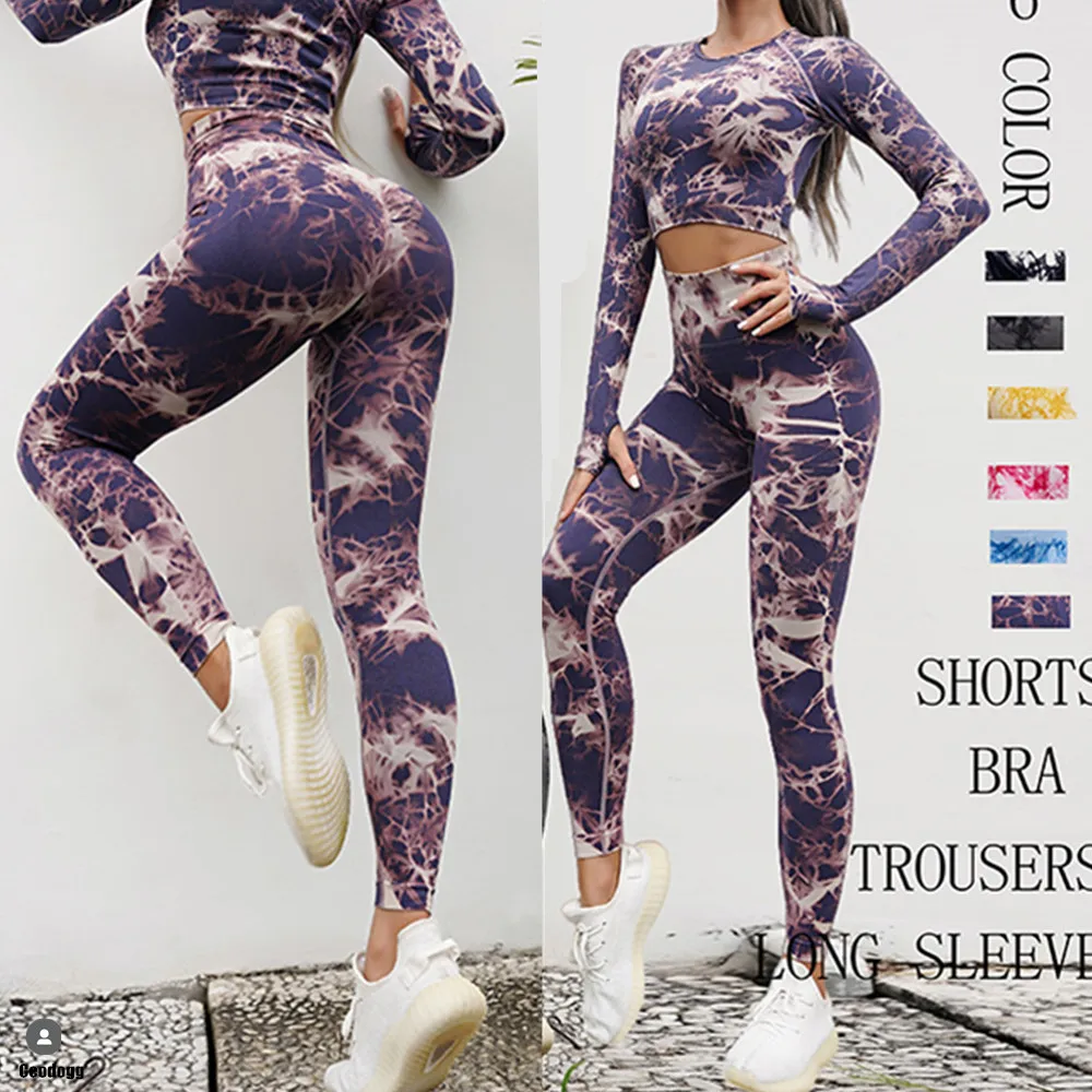 Women Adapt Dye Seamless Shorts High Waist Booty Gym Shorts Workout Short Fitness Ribbed Waisted Running Short Athletic Clothes
