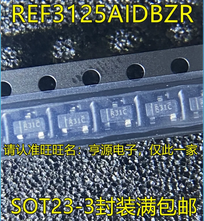 

5 шт. Оригинальный Новый REF3125 REF3125AIDBZR трафаретная печать R31C контрольный чип напряжения/управления питанием IC
