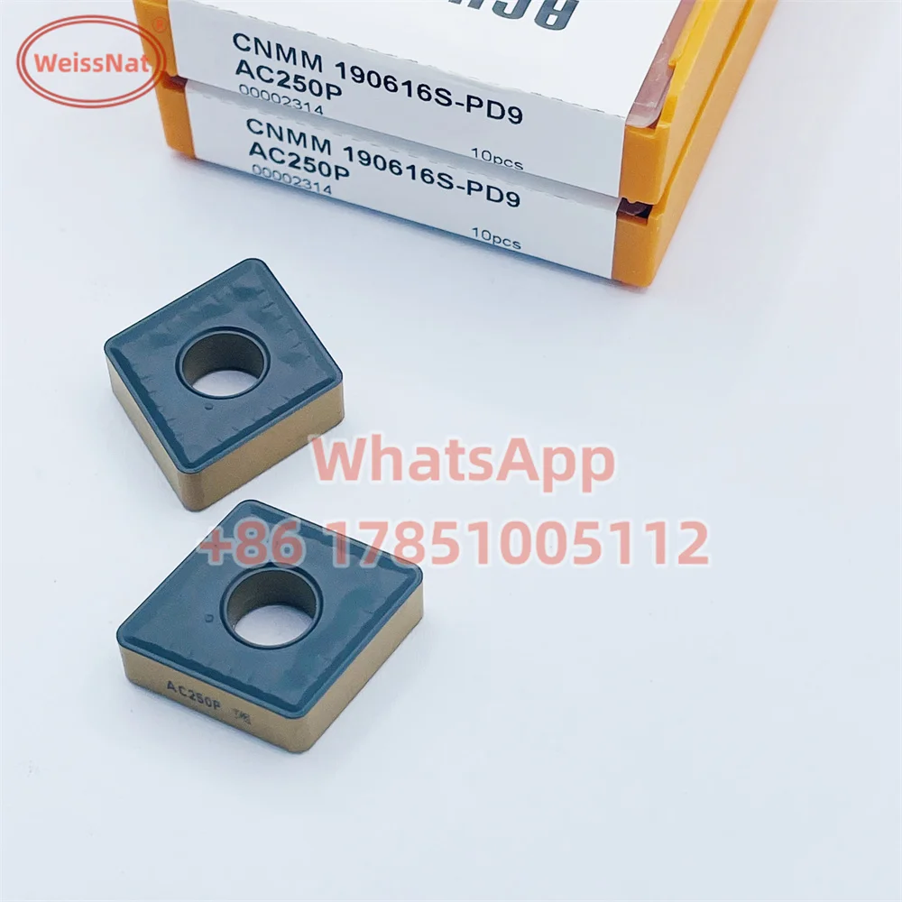 

CNMM190616S-PD9 AC250P CNMM664S-PD9 Cutting Carbide Insert CNMM Inserts