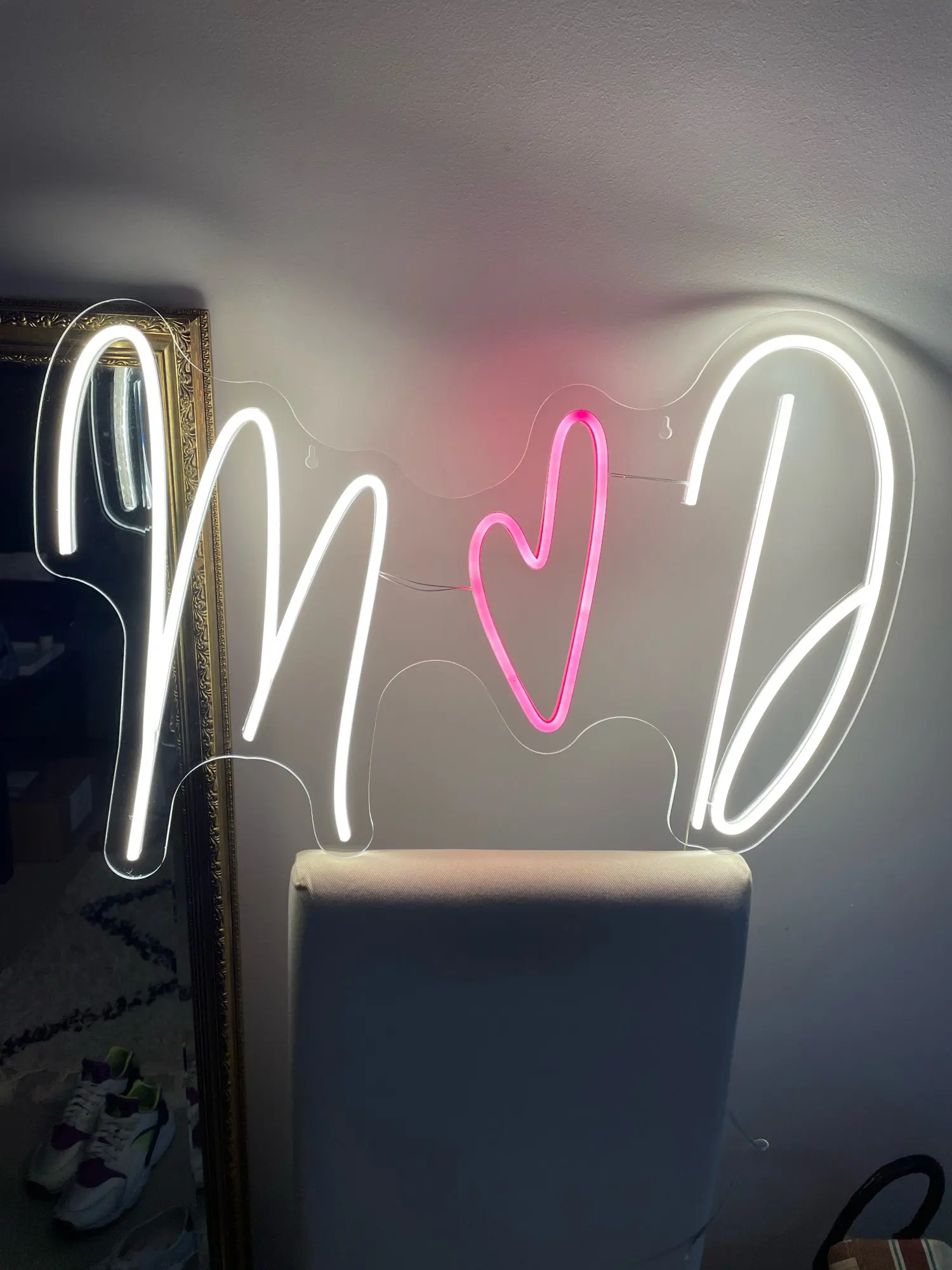 Neon Led Sign Custom Night Light Personalised Name Design Business Logo Birthday Party Wedding Wall Decoration Lamp Dimmable