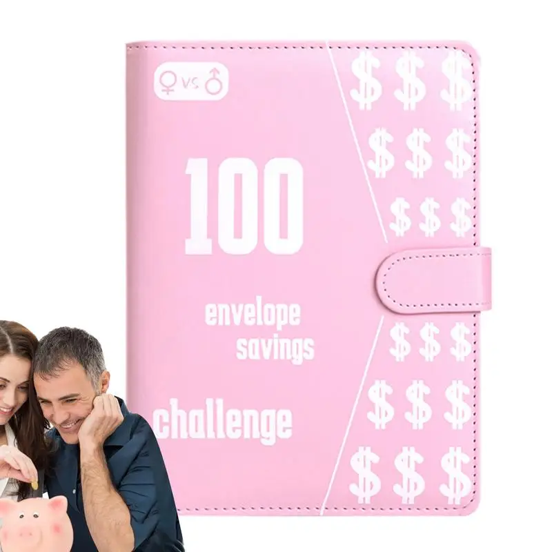 

100 скоросшиватель для конвертов бюджетная книга с наличными конвертами, сберегающая папка для денег, конверты для экономии денег