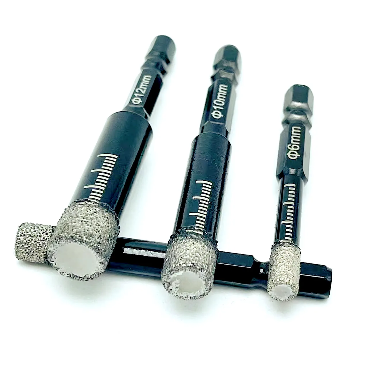 Drill Bit 5-16mm Hexagonal Shank Brazed Dry Ceramic Tile Marble Granite Vitrified Tile Hole Opener Diamond