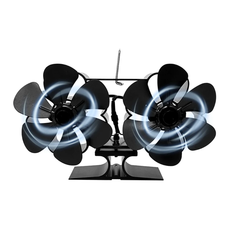 

M6CF Самозапускающийся тепловой вентилятор Вентилятор печи с тепловым приводом Наслаждайтесь комфортным и энергоэффективным