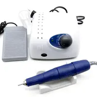 Strong 210 65W Electric Nail Drill Machine 40000rpm Strong 105L Handle Nail Drills Manicure Machine Pedicure Electric File Bits 1