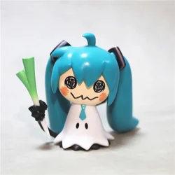 Kawaii Hatsune Miku Anime Figurine - 7cm Collectible Statue for Room or Desk Decoration (A)