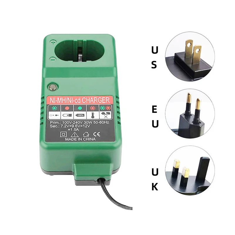 マキタ-電動工具用充電器7.2V, 9.6V, 14.4V, 12V,NI-CD V, 18V