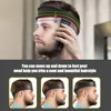 DIY Home Hair Trimming Haircuts Curved Headband Silicone Neckline Shaving Template Hair Cutting Guide Barber Hair Styling Tools 3