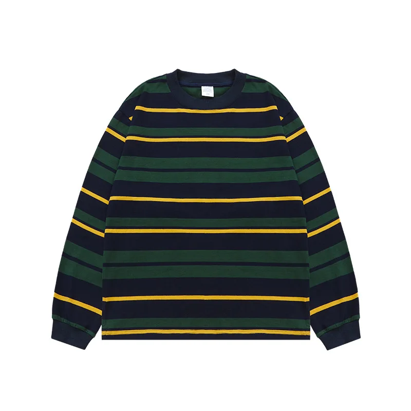 

2023 Autumn/Winter Men's Contrast Long Sleeve Underlay Shirt