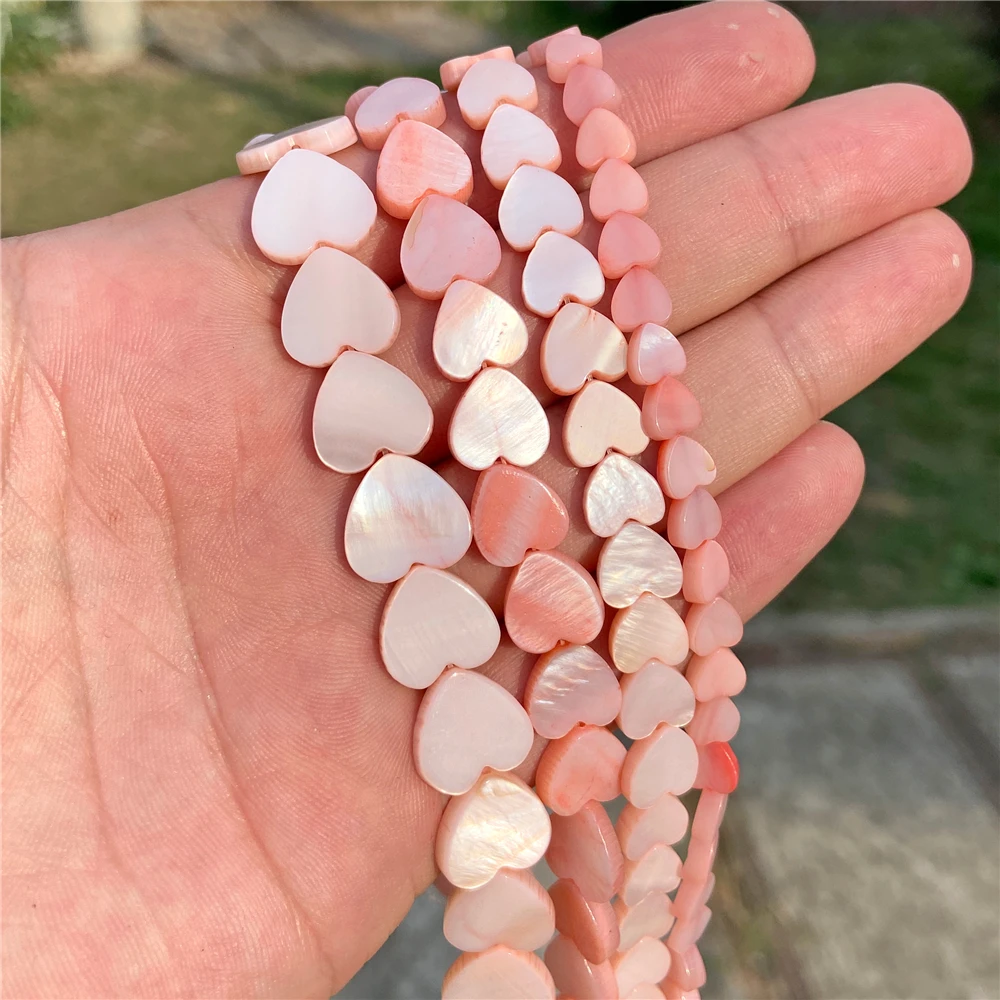 Natural White Shell Beads Mother of Pearl Bead Round Star Moon Shape Dyed  Shell Beads for Jewelry Making DIY Bracelet Necklaces