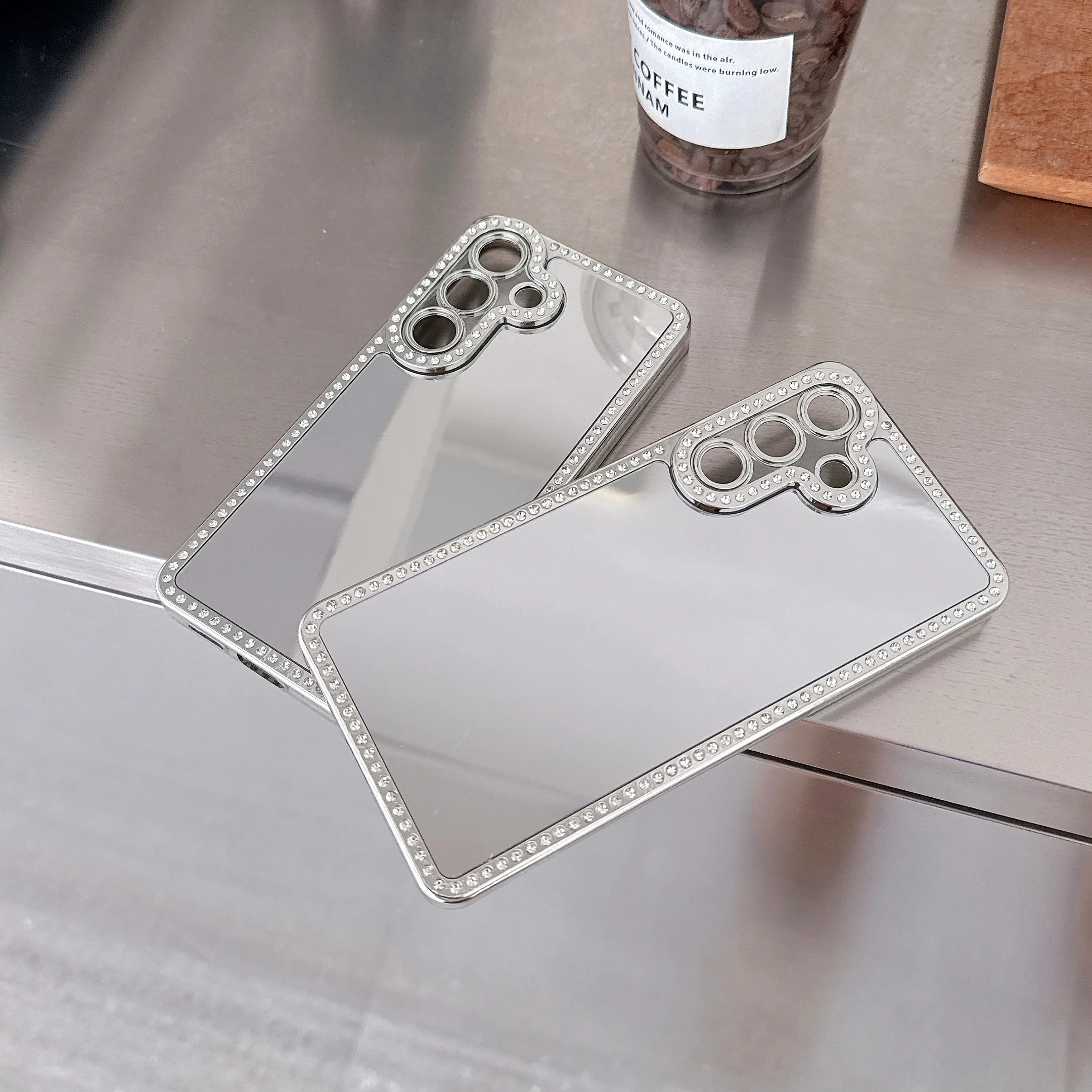 Luxury Plating Mirror Phone Case For Samsung Galaxy Series_voghion.com