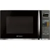 9 Pre-Programmed Settings, Removable Glass Turntable with Child Save Lock, 1100W, Stainless Steel 2