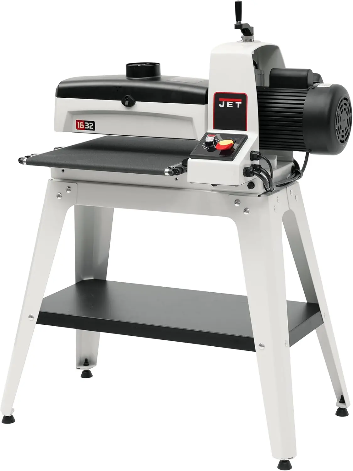 16-Inch Drum Sander Open Stand 1-1/2 HP 1Ph 115V Dynamic Balance Extrusion Aluminum Drum Design Heat Dissipation