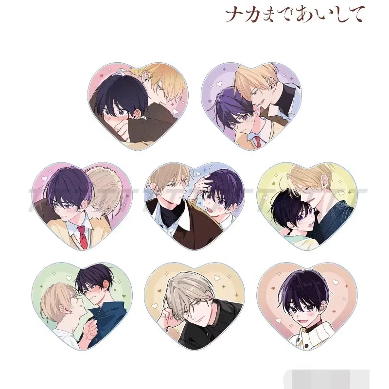 Брелок для ключей из игры Osananajimi ja Gaman Dekinai аниме Yuzuriha, кукла Aoi, акриловый брелок, подвеска для подарка