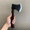 1:1 Cosplay Fire Axe Stage Prop Weapon Role Playing Cos Axe PU Weapon Model Kids Toy Puzzle Education 30cm 3