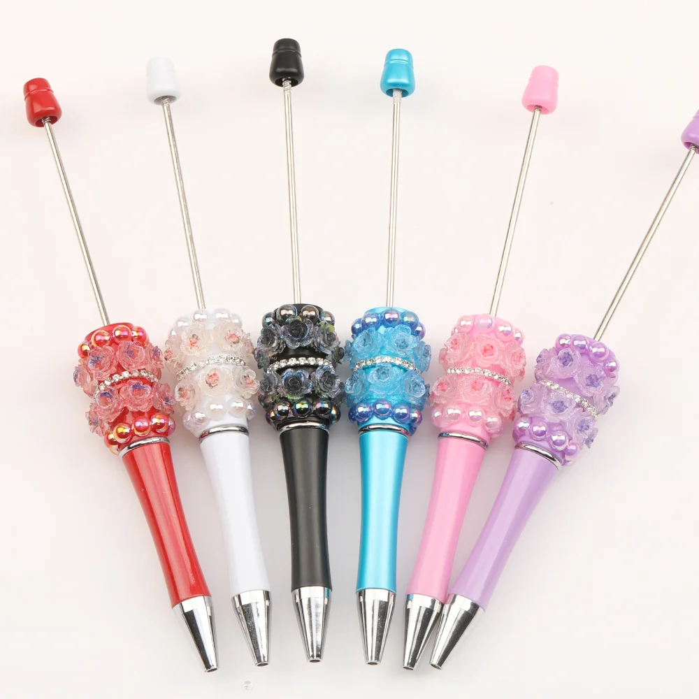 Cordial Design 20Pcs 20*146MM Jewelry Findings & Components/Beadable Pen Findings/Cute Plastic Pens/DIY Beaded Pen #16369 - cordial