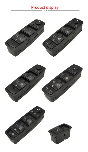 Power Window Switch Replacement For 2007-2012 Mercedes-Benz GL & R-Class (Driver Side, Part #2518300390) - View #4