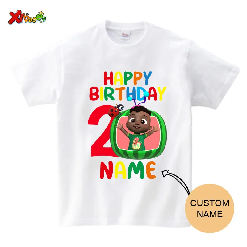 Família combinando camisa de festa de aniversário camisa juntos família camiseta roupas nome personalizado meninos roupas de festa família olhar