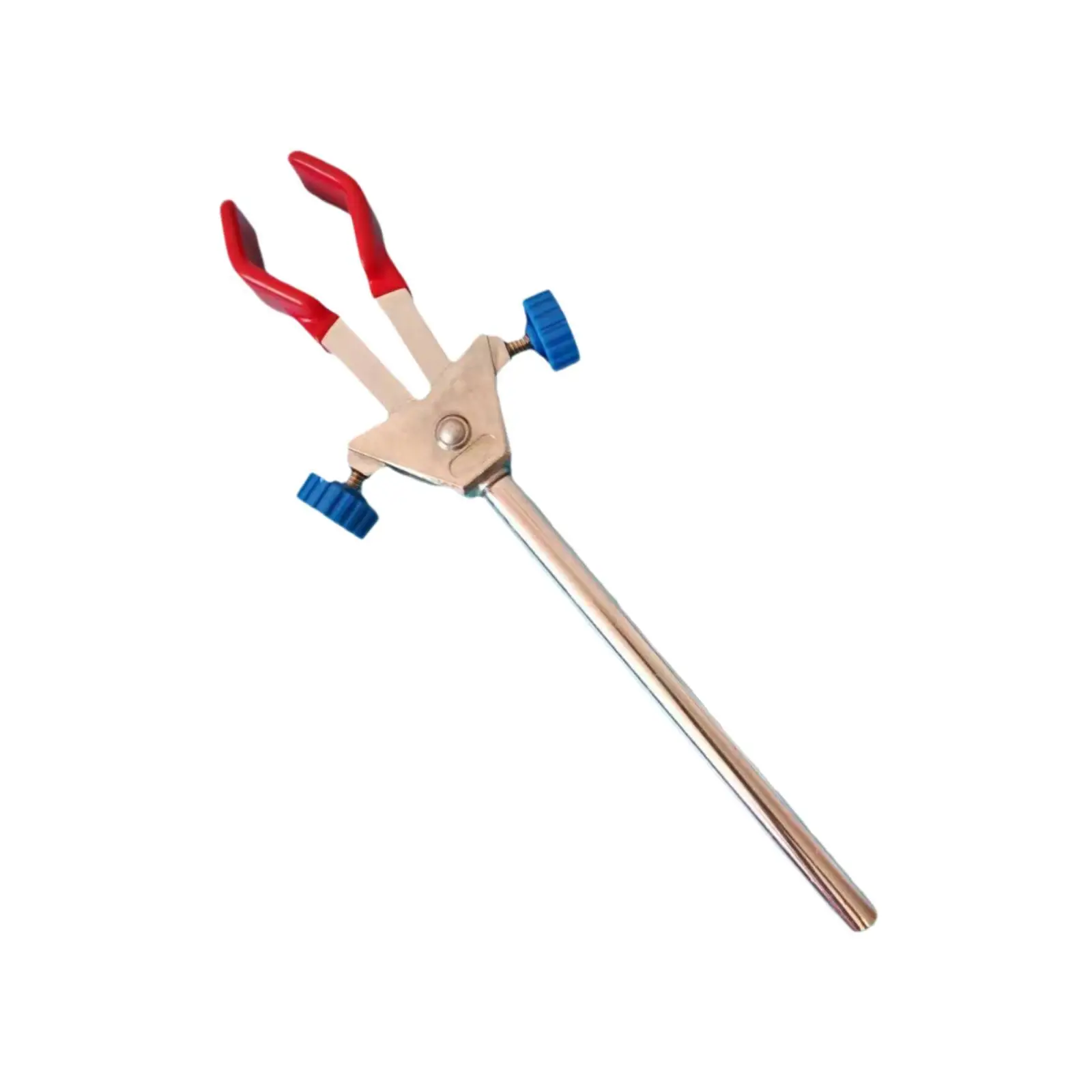 Lab Clamp for Laboratory Use Multifunctional Zinc Alloy Lab Equipment Holder Accessories Flask Holder Double Adjust Clip